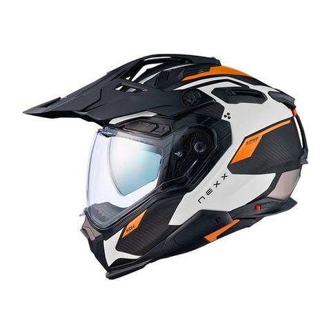 Mũ Bảo Hiểm Adventure NEXX X.WED3 - Keyo White Orange