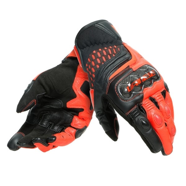 Găng DAINESE Carbon 3 Short Black Red