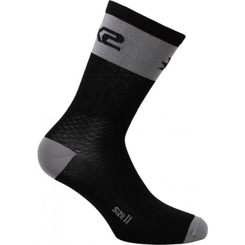 Vớ Giày Kháng Khuẩn SIX2 Cổ Lửng Black Grey