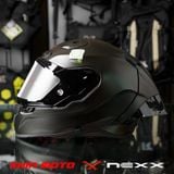  Mũ Fullface Nexx X.R3R Ghost Matt Black Carbon 