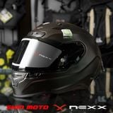 Mũ Fullface Nexx X.R3R Ghost Matt Black Carbon 