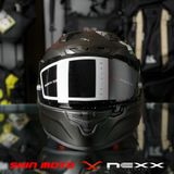  Mũ Fullface Nexx X.R3R Ghost Matt Black Carbon 