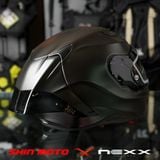  Mũ Fullface Nexx X.R3R Ghost Matt Black Carbon 