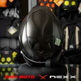  Mũ Fullface Nexx X.R3R Ghost Matt Black Carbon 