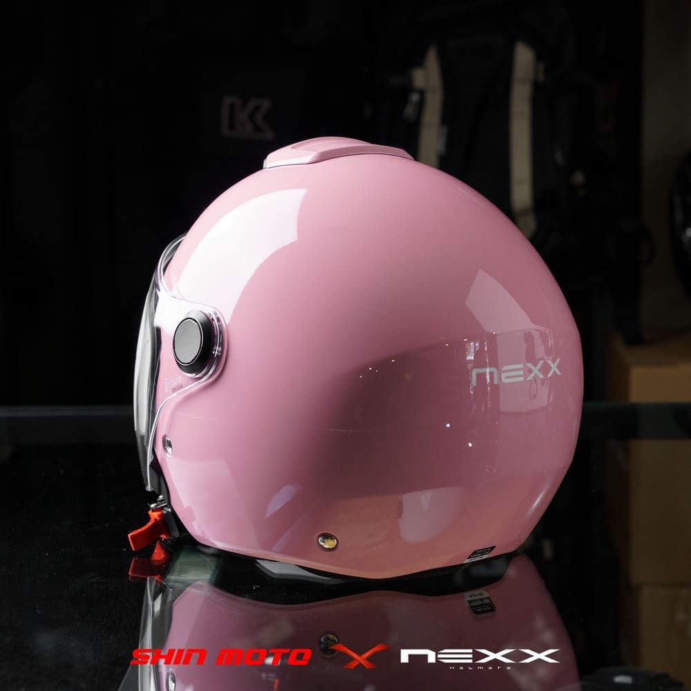 Mũ 3/4 Nexx Y.10 Plain - Pastel Pink – Shin Motorcycle Workshop