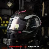  Mũ Fullface Nexx SX.100R Skidder - Black Pink 