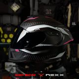  Mũ Fullface Nexx SX.100R Skidder - Black Pink 