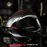  Mũ Fullface Nexx SX.100R Skidder - Black Pink 