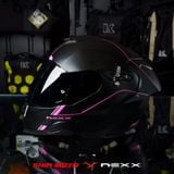  Mũ Fullface Nexx SX.100R Frenetic - Pink Black 