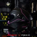  Mũ Fullface Nexx SX.100R Frenetic - Pink Black 