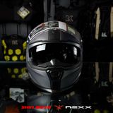  Mũ Fullface Nexx SX.100 Core - Dark Grey 
