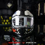  Mũ Fullface NEXX SX.100R Hungry Miles - White 
