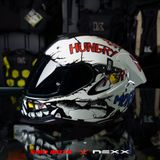  Mũ Fullface NEXX SX.100R Hungry Miles - White 