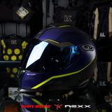  Mũ Fullface Nexx SX.100 Skyway - Blue Neon 
