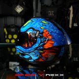  Mũ Fullface Nexx SX.100R Abisal - Blue Neon 