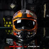  Mũ Fullface Nexx SX.100R Hungry Miles - Orange 