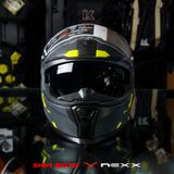  Mũ Fullface NEXX SX.100R Frenetic - Neon Grey 