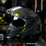  Mũ Fullface Nexx SX.100R Frenetic - Neon Grey 