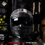  Mũ Fullface NEXX SX.100R Gridline - Black Grey 