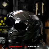  Mũ Fullface NEXX SX.100R Gridline - Black Grey 