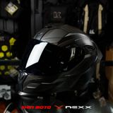  Mũ Fullface NEXX SX.100R Gridline - Black Grey 