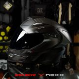  Mũ Fullface NEXX SX.100R Gridline - Black Grey 