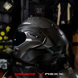  Mũ Fullface NEXX SX.100R Gridline - Black Grey 