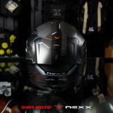  Mũ Fullface NEXX SX.100R Gridline - Black Grey 