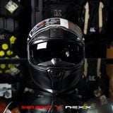  Mũ Fullface Nexx SX.100 Core Matt Black 