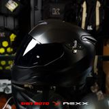  Mũ Fullface Nexx SX.100 Core Matt Black 