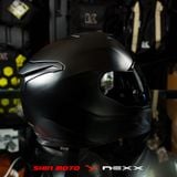  Mũ Fullface Nexx SX.100 Core Matt Black 
