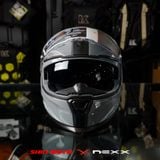  Mũ Fullface Nexx SX.100 Skyway - Grey Red 