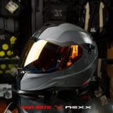  Mũ Fullface Nexx SX.100 Skyway - Grey Red 