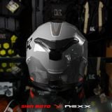  Mũ Fullface Nexx SX.100 Skyway - Grey Red 