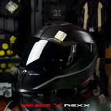  Mũ Fullface Nexx SX.100 Skyway - Black Grey 