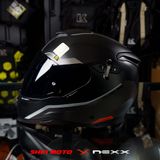  Mũ Fullface Nexx SX.100 Skyway - Black Grey 