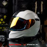  Mũ Fullface Nexx SX.100 Core White 