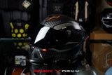  Mũ Fullface Nexx SX.100R Skidder - Black Grey 