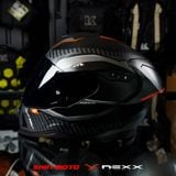  Mũ Fullface Nexx SX.100R Skidder - Black Grey 