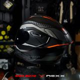  Mũ Fullface Nexx SX.100R Skidder - Black Grey 