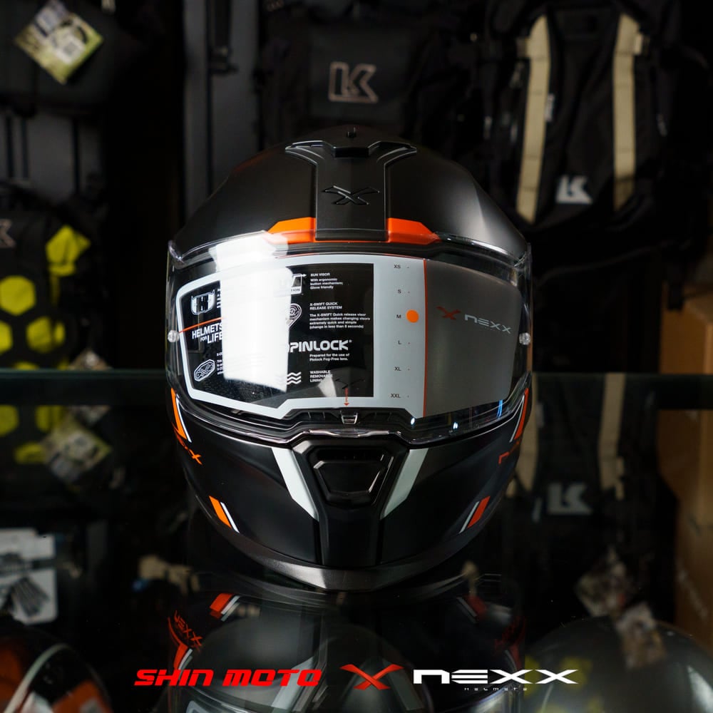 Mũ Fullface NEXX SX.100R Frenetic - Red Black