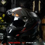  Mũ Fullface NEXX SX.100R Frenetic - Red Black 