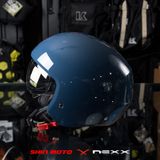  Mũ 3/4 Nexx Y.10 Core - Denim Blue 