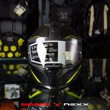  Mũ Fullface NEXX SX.100 Skyway - Black Neon 