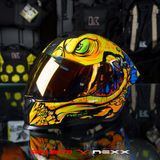  Mũ Fullface Nexx SX.100R Abisal - Yellow Blue 