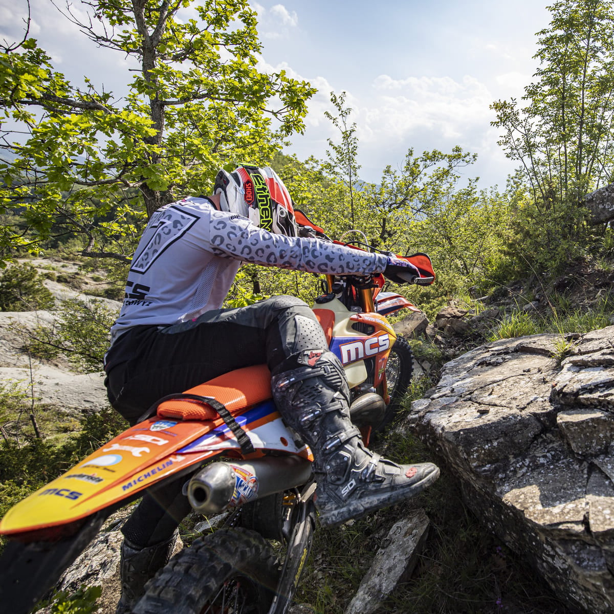 Giày Motocross SIDI Crossfire 3 SRS - Red Red Black