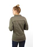  Áo Giáp Denim John Doe Motoshirt Women Olive 