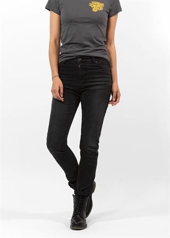 Quần Jeans JOHN DOE Women Betty High Black Used-XTM