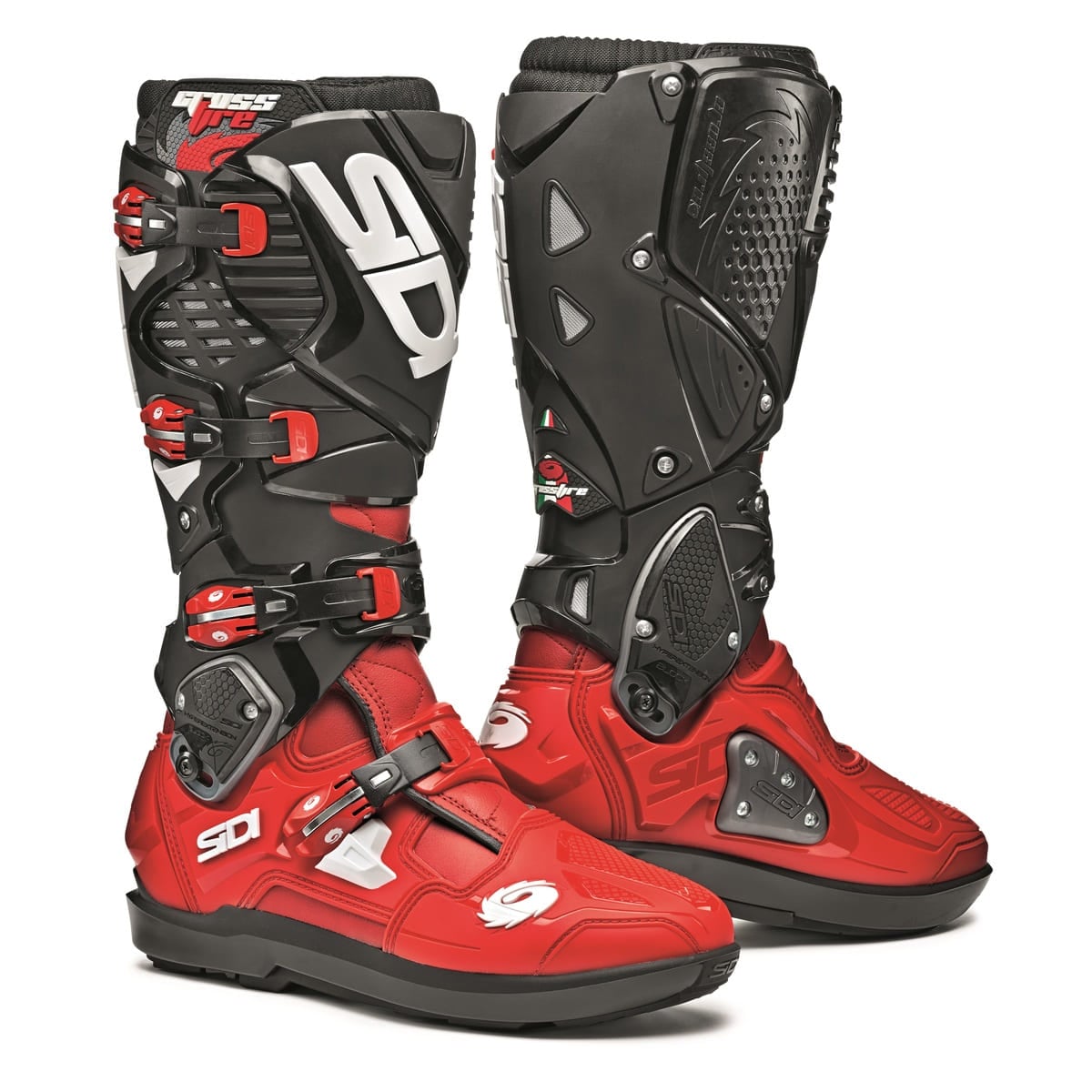 Giày Motocross SIDI Crossfire 3 SRS - Red Red Black