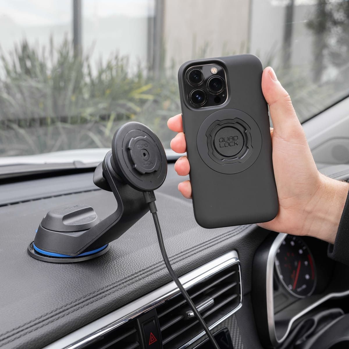 Car Phone Holder Adhesive Mount Quad Lock Car Mount Not Sticking